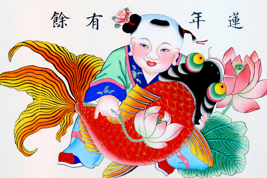 春节传统习俗之年画