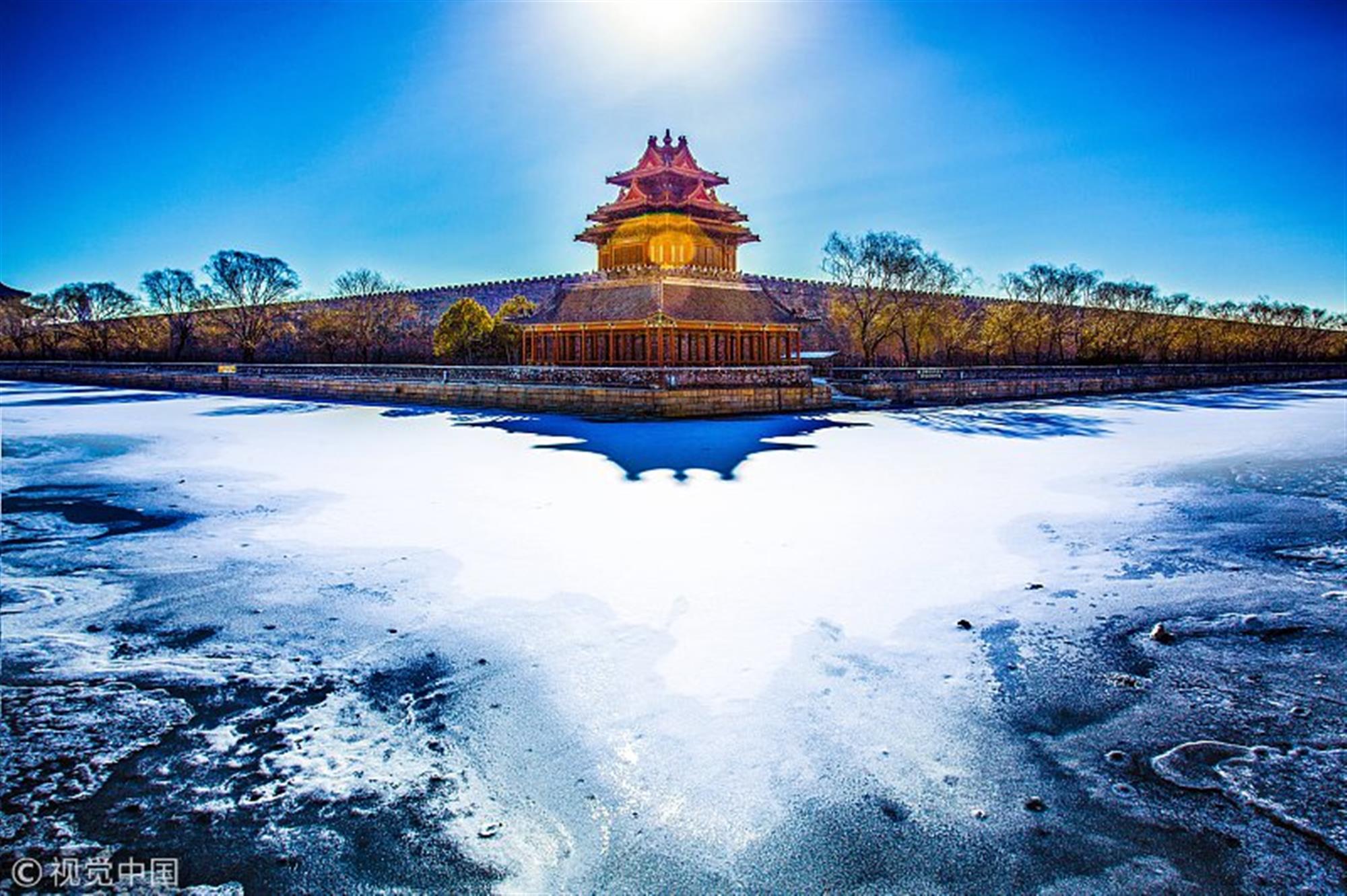 北京雪景图片真实最美图片